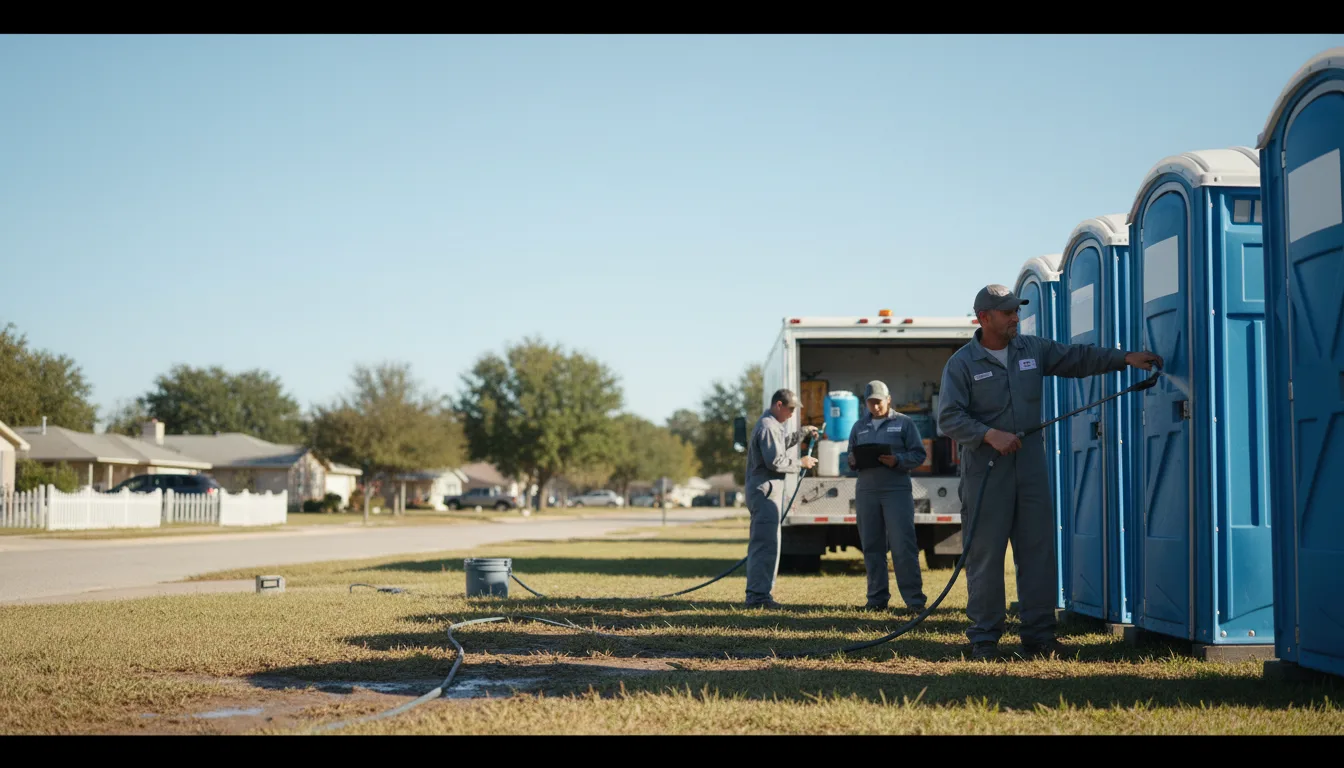 Long-Term Portable Toilet Rental in Basco, IL near me